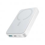 Baterie externa Joyroom JR-W020, 10000 mAh, 20W, USB/USB-C, Compatibila MagSafe, Wireless 15W, Alb 2 - lerato.ro
