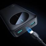 Baterie externa Joyroom JR-PBF14, 20000 mAh, USB-C si 2x USB, 2.4A, Negru 12 - lerato.ro