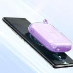 Baterie externa 10000 mAh Joyroom JR-L002 Jelly Powerbank, 22.5W, USB-C, USB, Cablu USB-C integrat, Mov 9 - lerato.ro
