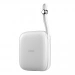 Baterie externa 10000 mAh Joyroom JR-L002 Jelly Powerbank, 22.5W, USB-C, USB, Cablu USB-C integrat, Alb 7 - lerato.ro