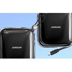 Baterie externa 10000 mAh Joyroom JR-L004 Jelly Powerbank, 12.5W, USB-C, USB, Cablu USB-C integrat, Negru 6 - lerato.ro