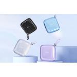 Baterie externa 10000 mAh Joyroom JR-L004 Jelly Powerbank, 12.5W, USB-C, USB, Cablu USB-C integrat, Mov 7 - lerato.ro