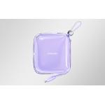 Baterie externa 10000 mAh Joyroom JR-L004 Jelly Powerbank, 12.5W, USB-C, USB, Cablu USB-C integrat, Mov 6 - lerato.ro