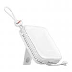 Baterie externa 10000 mAh Joyroom JR-L008 Cutie Powerbank, 22.5W, USB-C, USB, Lightning, Alb 2 - lerato.ro