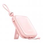 Baterie externa 10000 mAh Joyroom JR-L009 Cutie Powerbank, 12W, USB-C, USB, Lightning, Roz 2 - lerato.ro