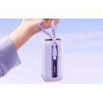 Baterie externa 10000 mAh Joyroom JR-L012 Colorful Powerbank, 22.5W, USB-C, Cablu incorporat USB-C/Lightning, Mov 3 - lerato.ro