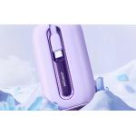 Baterie externa 10000 mAh Joyroom JR-L012 Colorful Powerbank, 22.5W, USB-C, Cablu incorporat USB-C/Lightning, Mov 5 - lerato.ro
