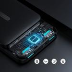 Baterie externa portabila Joyroom JR-T012 10000 mAh, 4 Porturi, LED, Negru