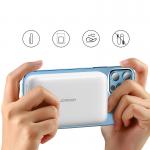 Baterie externa 10000 mAh Joyroom PowerBank JR-W020, PD 20W, Incarcator wireless magnetic Qi 15W pentru iPhone compatibil cu MagSafe, Alb 3 - lerato.ro
