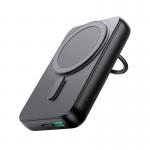 Baterie externa magnetica 10000 mAh Joyroom JR-W050 Powerbank, 20W, 1xUSB, 1xUSB-C, Incarcare wireless, Negru 2 - lerato.ro