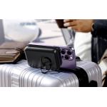 Baterie externa magnetica 10000 mAh Joyroom JR-W050 Powerbank, 20W, 1xUSB, 1xUSB-C, Incarcare wireless, Negru 4 - lerato.ro