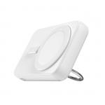 Baterie externa magnetica 10000 mAh Joyroom JR-W050 Powerbank, 20W, 1xUSB, 1xUSB-C, Incarcare wireless, Alb 4 - lerato.ro
