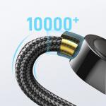 Cablu pentru incarcare si transfer de date Joyroom A4, USB-C/Lightning, LED, 20W, 1.2m, Negru 5 - lerato.ro
