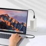 Cablu pentru incarcare si transfer de date Joyroom A4, 2x USB-C, LED, 100W, 1.2m, Negru 4 - lerato.ro