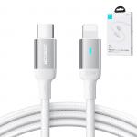 Cablu pentru incarcare si transfer de date Joyroom A10, USB-C/Lightning, 20W, 2m, Alb 7 - lerato.ro
