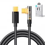 Cablu pentru incarcare si transfer de date Joyroom S-CC100A6, 2x USB-C, 100W, 1.2m, Negru 9 - lerato.ro