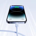 Cablu pentru incarcare si transfer de date Joyroom A14, USB-C/Lightning, 20W, 1.2m, Albastru 12 - lerato.ro