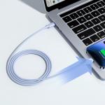 Cablu pentru incarcare si transfer de date Joyroom A14, USB-C/Lightning, 20W, 1.2m, Albastru 4 - lerato.ro