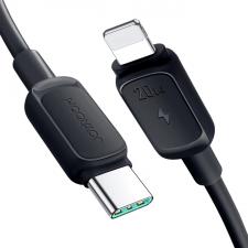 Cabluri de date si incarcare, Cablu pentru incarcare si transfer de date Joyroom A14, USB-C/Lightning, 20W, 1.2m, Negru, lerato.ro