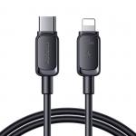 Cablu pentru incarcare si transfer de date Joyroom A14, USB-C/Lightning, 20W, 1.2m, Negru 3 - lerato.ro
