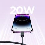 Cablu pentru incarcare si transfer de date Joyroom A14, USB-C/Lightning, 20W, 1.2m, Negru 5 - lerato.ro