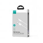 Cablu pentru incarcare si transfer de date Joyroom S-A34, USB/USB-C, 100W, 1m, Alb 5 - lerato.ro