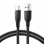 Cablu pentru incarcare si transfer de date Joyroom S-A34, USB/USB-C, 100W, 1m, Negru 2 - lerato.ro