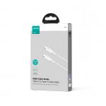 Cablu pentru incarcare si transfer de date Joyroom S-A34, 2x USB-C, 60W, 1m, Alb 4 - lerato.ro