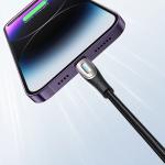 Cablu pentru incarcare si transfer de date Joyroom SA31-CL3, USB-C/Lightning, 30W, 1.2m, Negru 10 - lerato.ro