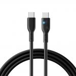 Cablu pentru incarcare si transfer de date Joyroom A13, 2x USB-C, 100W, 5A, 2m, Negru 2 - lerato.ro