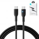 Cablu pentru incarcare si transfer de date Joyroom A13, 2x USB-C, 100W, 5A, 2m, Negru 3 - lerato.ro