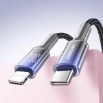 Cablu pentru incarcare si transfer de date Joyroom S-A42, USB-C/Lightning, 30W, 1.2m, Negru 5 - lerato.ro