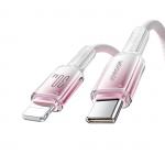Cablu pentru incarcare si transfer de date Joyroom S-A42, USB-C/Lightning, 30W, 1.2m, Alb 11 - lerato.ro