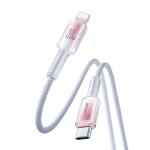Cablu pentru incarcare si transfer de date Joyroom S-A42, USB-C/Lightning, 30W, 1.2m, Alb 9 - lerato.ro