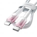 Cablu pentru incarcare si transfer de date Joyroom S-A42, USB-C/Lightning, 30W, 1.2m, Alb 7 - lerato.ro