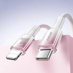 Cablu pentru incarcare si transfer de date Joyroom S-A42, USB-C/Lightning, 30W, 1.2m, Alb 4 - lerato.ro