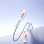 Cablu pentru incarcare si transfer de date Joyroom S-A42, USB-C/Lightning, 30W, 1.2m, Alb 5 - lerato.ro