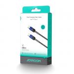 Cablu pentru incarcare si transfer de date Joyroom S-A42, 2x USB-C, 60W, 1.2m, Negru 6 - lerato.ro
