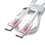 Cablu pentru incarcare si transfer de date Joyroom S-A42, 2x USB-C, 60W, 1.2m, Alb 8 - lerato.ro