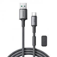 Cablu pentru incarcare si transfer de date Joyroom S-A50, USB/USB-C, 3A. 1.2m, Gri