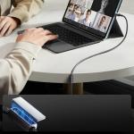 Cablu pentru incarcare si transfer de date Joyroom S-A50, USB/USB-C, 3A. 1.2m, Gri 5 - lerato.ro