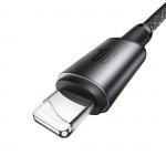 Cablu pentru incarcare si transfer de date Joyroom S-A50, USB-C/Lightning, 30W, 1.2m, Gri 10 - lerato.ro