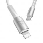 Cablu pentru incarcare si transfer de date Joyroom S-A51, USB-C/Lightning, 30W, 1.2m, Gri 11 - lerato.ro