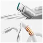 Cablu pentru incarcare si transfer de date Joyroom S-A51, USB-C/Lightning, 30W, 1.2m, Gri 12 - lerato.ro