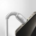 Cablu pentru incarcare si transfer de date Joyroom S-A51, USB-C/Lightning, 30W, 1.2m, Gri 5 - lerato.ro