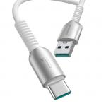 Cablu pentru incarcare si transfer de date Joyroom S-A51, USB/USB-C, 3A, 1.2m, Gri 11 - lerato.ro