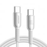 Cablu pentru incarcare si transfer de date Joyroom S-A51, 2x USB-C, 60W, 1.2m, Gri 2 - lerato.ro