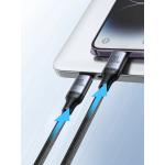 Cablu pentru incarcare si transfer de date Joyroom S-A21, USB-C la USB-C/Lightning, 100W, 1.5m, Negru 4 - lerato.ro