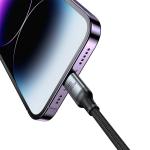 Cablu pentru incarcare si transfer de date Joyroom S-A21, USB-C la USB-C/Lightning, 100W, 1.5m, Negru 5 - lerato.ro
