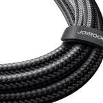 Cablu pentru incarcare si transfer de date Joyroom S-A21, USB-C la USB-C/Lightning, 100W, 1.5m, Negru 3 - lerato.ro